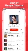 Shreya Ghoshal songs, hits, music MP3 App capture d'écran 1