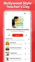 Teacher's Day Song, शिक्षक दिवस, टीचर्स डे MP3 App capture d'écran 2