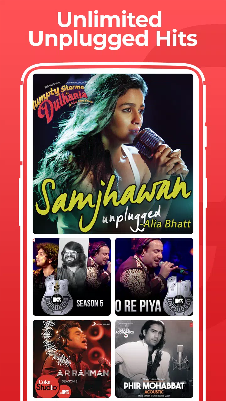 Unplugged Bollywood, Old Hindi, Mashup, MP3 songs APK for Android Download