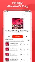 Womens day song, gane, महिला दिवस के गाने MP3 App capture d'écran 2