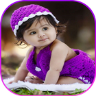Cute Baby Images and Girly M icône