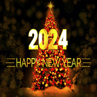 Happy New Year 2024 Image GIF আইকন