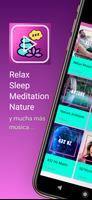 Calming music relax and sleep poster