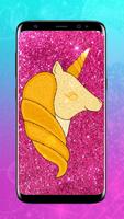 Glitter Unicorn Wallpaper capture d'écran 1