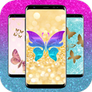 Glitter Butterfly Wallpaper APK