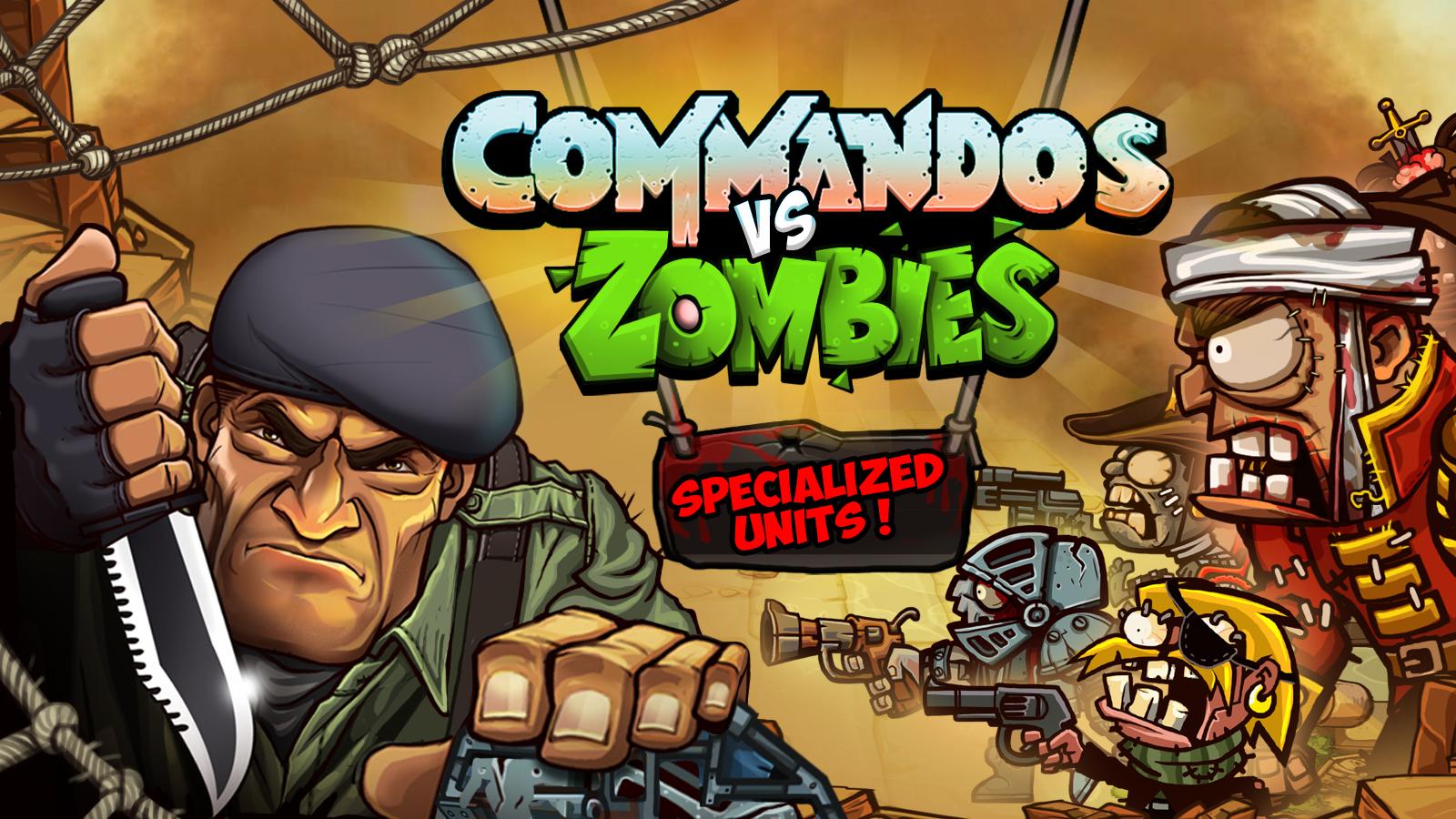 Commandos на андроид. Commandos vs Zombies. Игра на компьютер команда против зомби. Команда против зомби