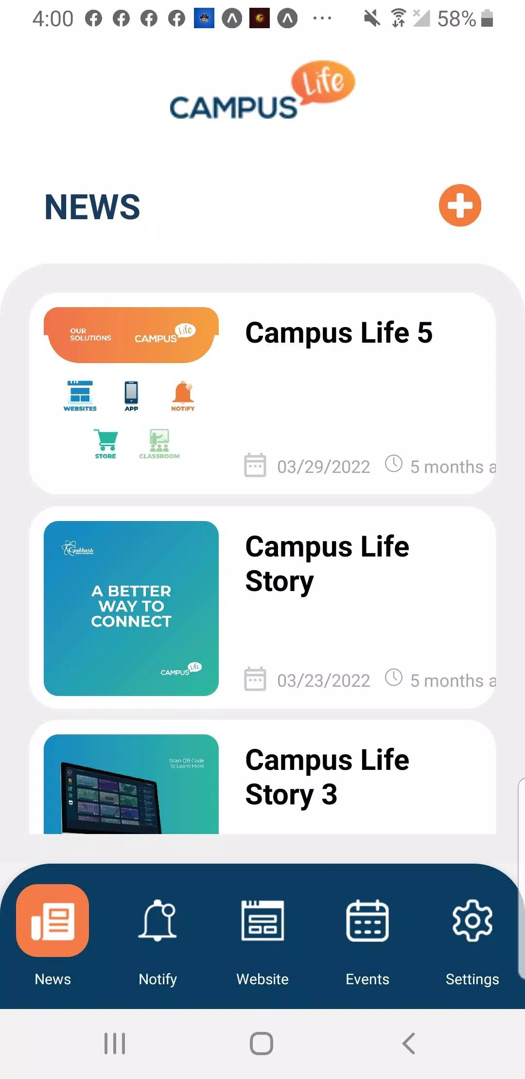 Campus Life::Appstore for Android