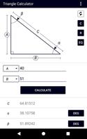 Triangle Calculator Cartaz