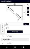 Triangle Calculator imagem de tela 1