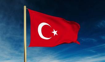 Fonds d'écran Drapeau turc Affiche