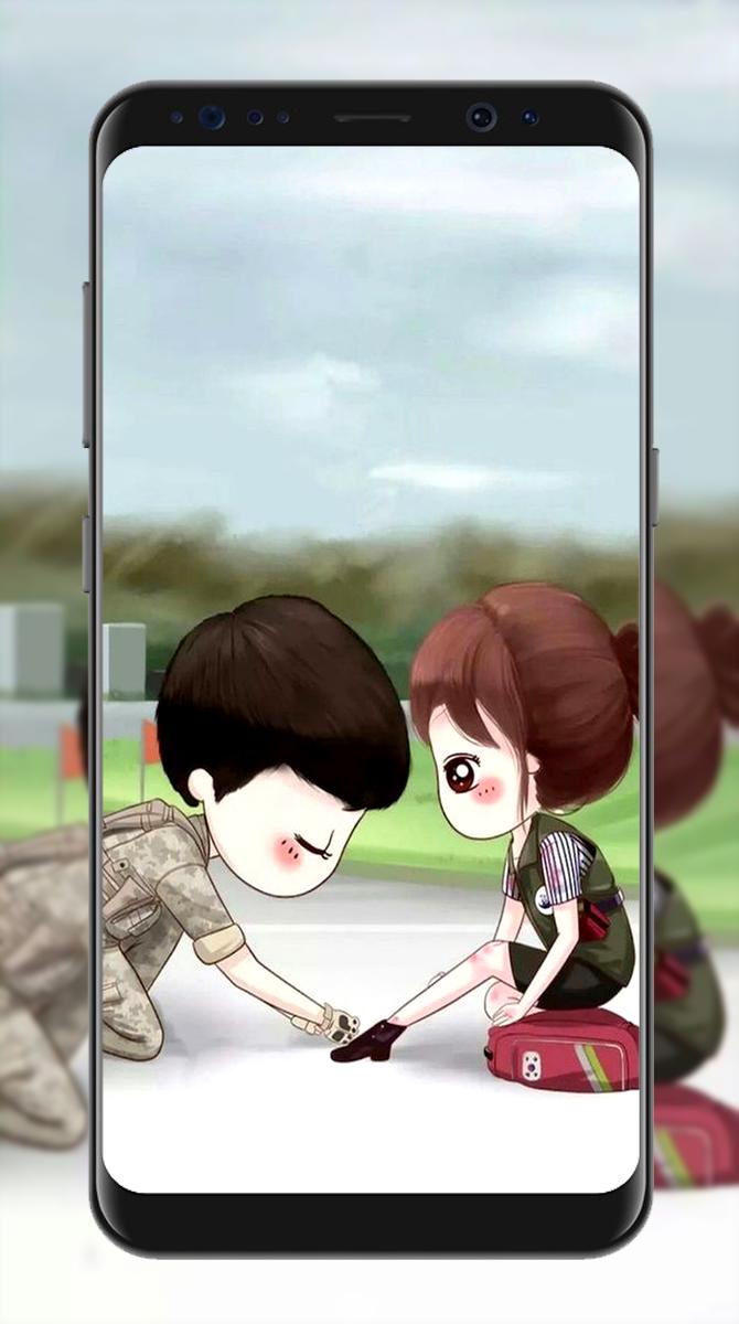 Wallpaper Kartun Romantis For Android APK Download