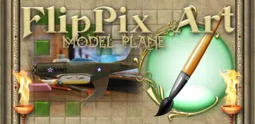 FlipPix Art - Model Plane