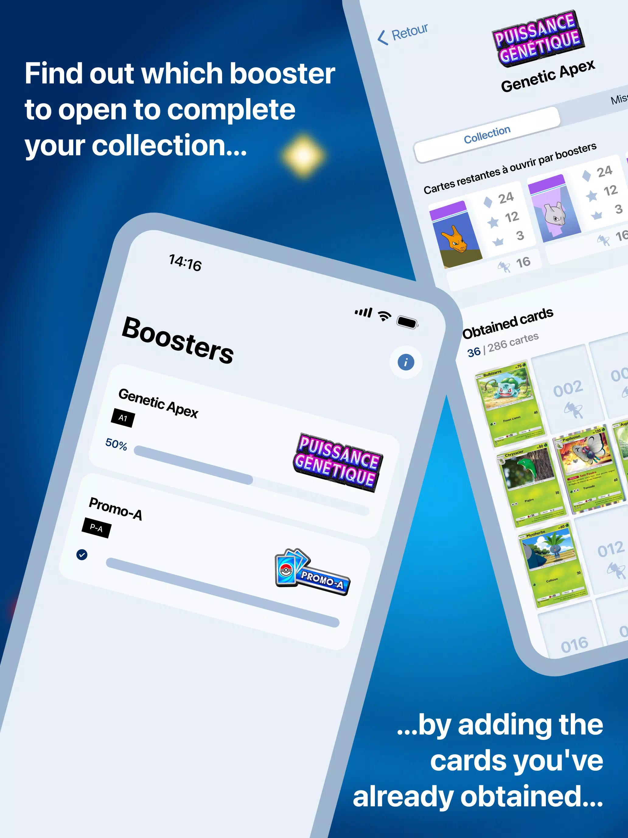 Boosters TCGP