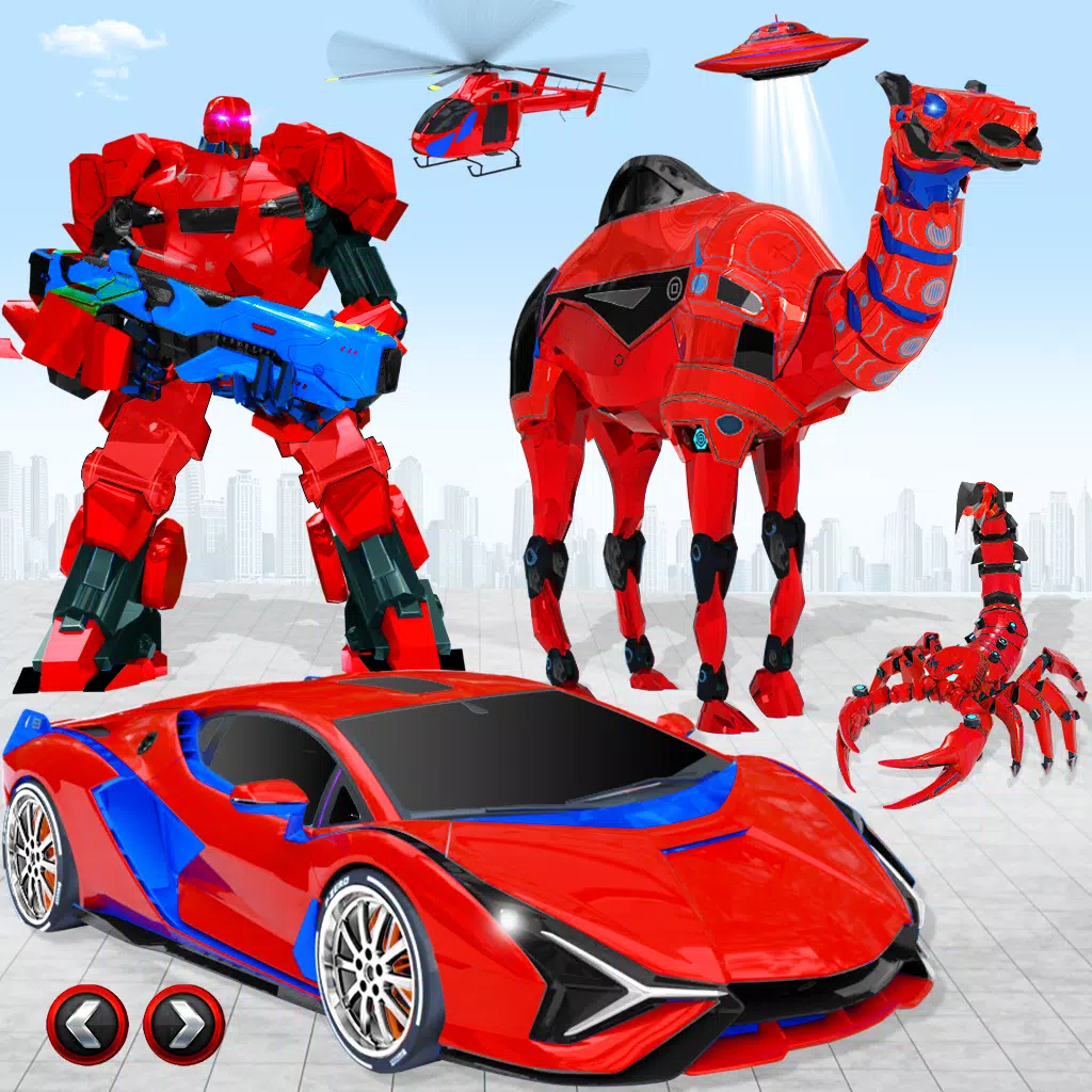 Police Camel Robot Car Game APK for Android Download
