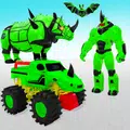 Rhino Monster Truck Robot Game