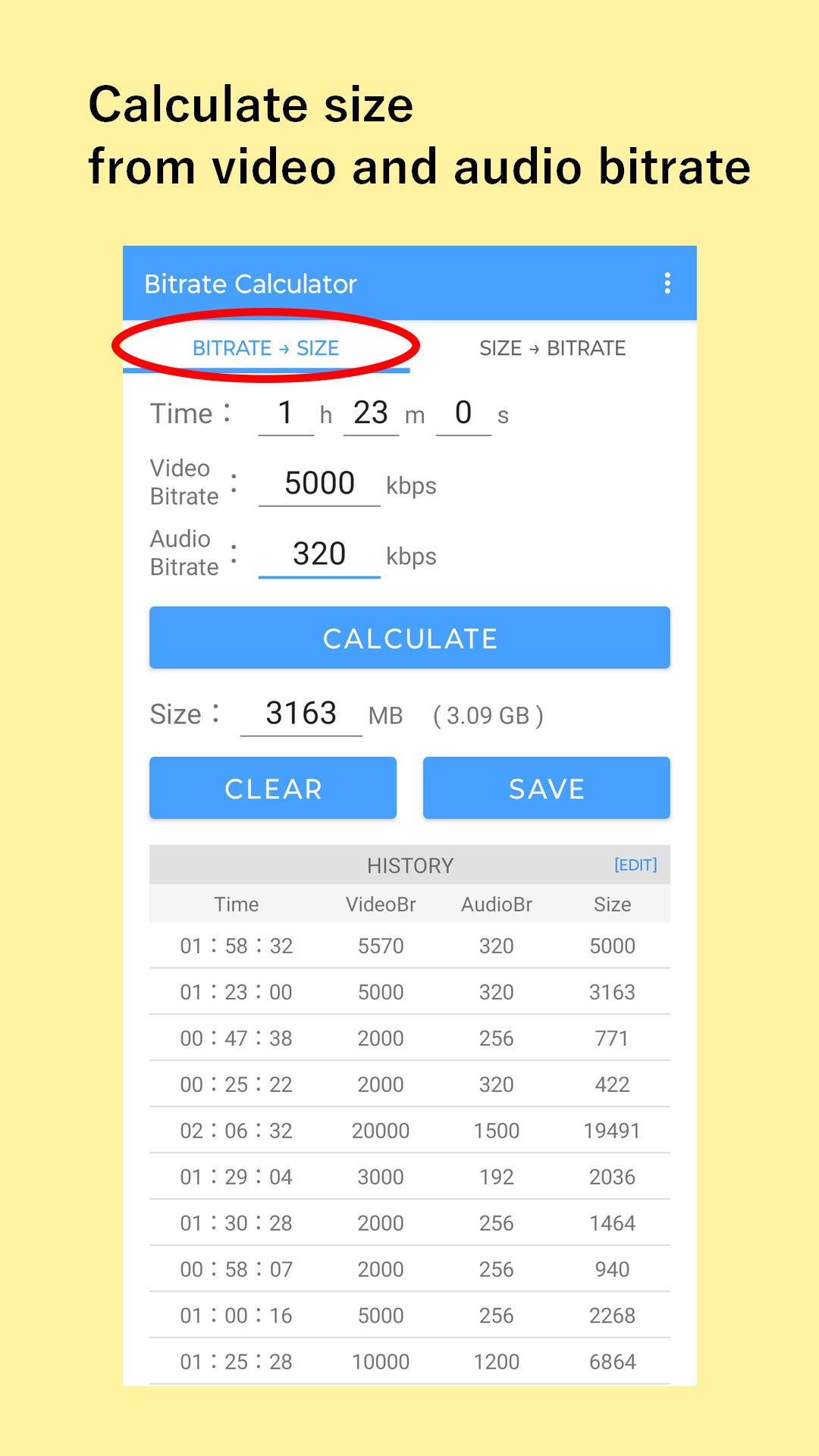 Bitrate Calculator APK for Android Download