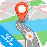 แผนที่ทิศทางและการนำทางด้วย GPS ไอคอน