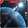 Live Earth Map Route Planner & Voice Navigation HD