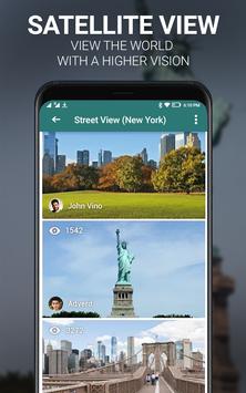 实时街景 - 地球地图 卫星地图 & GPS地图 海报