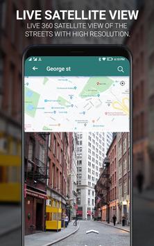 实时街景 - 地球地图 卫星地图 & GPS地图 截图 3
