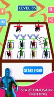 merge fusion dino game master poster