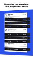 Gym Log Workout Tracker LEGEND اسکرین شاٹ 1