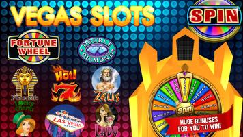 Vegas Wheel Slots - Jackpot Affiche