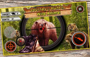 Safari Hunting Game Wolf in Jungle imagem de tela 3