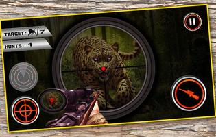 Safari Hunting Game Wolf in Jungle Cartaz