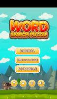 Word Search Puzzle and Scramble Game Poster