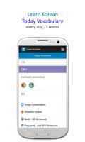Learn Korean پوسٹر