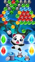 Panda de Tireur de bulle pop Affiche