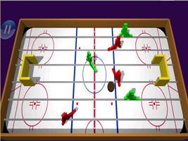 Table Ice Hockey 3d Ekran Görüntüsü 1