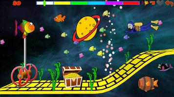 Wheely the Space Fish скриншот 2