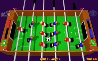 Table Football, Soccer 3D-poster