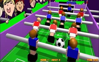 Table Football, Soccer 3D screenshot 1