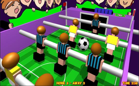 Table Football, Soccer 3D screenshot 6