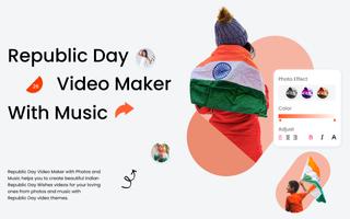 Republic Day Video Maker poster