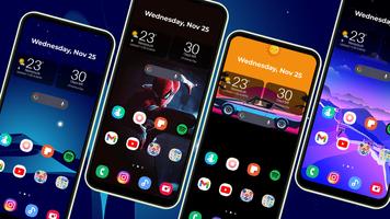 Samsung A15 Launcher & Themes تصوير الشاشة 3