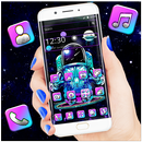 Galaxy astronaut space theme APK