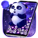 Galaxy Cute Panda Gravity Theme APK