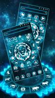 Galaxy horoscope Leo theme screenshot 2