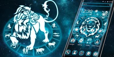 Galaxy horoscope Leo theme screenshot 3