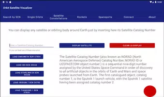 Orbit Satellite Visualizer imagem de tela 3