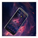Galaxy Galaxy Blue Space Thème APK
