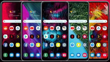 Samsung A25 Launcher & Themes تصوير الشاشة 1