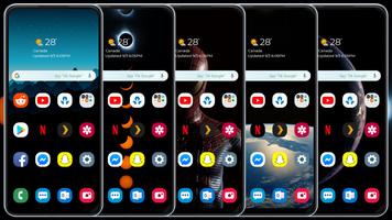 Samsung A25 Launcher & Themes تصوير الشاشة 2