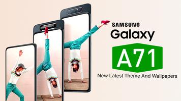 Samsung A71 Launcher: Themes الملصق