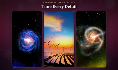 銀河動態桌布：3D 地球與宇宙星空壁紙 XAPK 下載