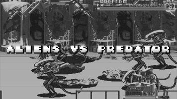 The Aliens Battle The Predators - beat' em up 截图 1
